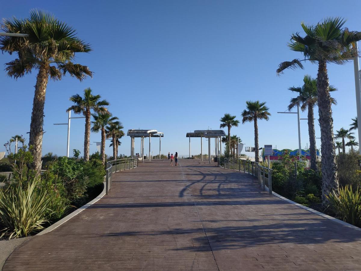 Appartement, Vue Sur Mer, Acces Direct Plage, Piscine Vias Buitenkant foto
