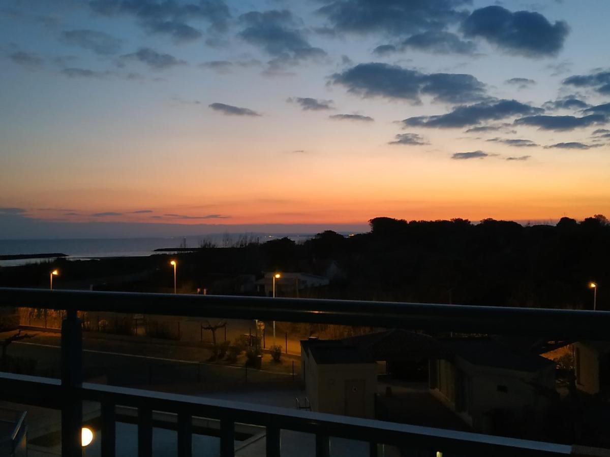 Appartement, Vue Sur Mer, Acces Direct Plage, Piscine Vias Buitenkant foto